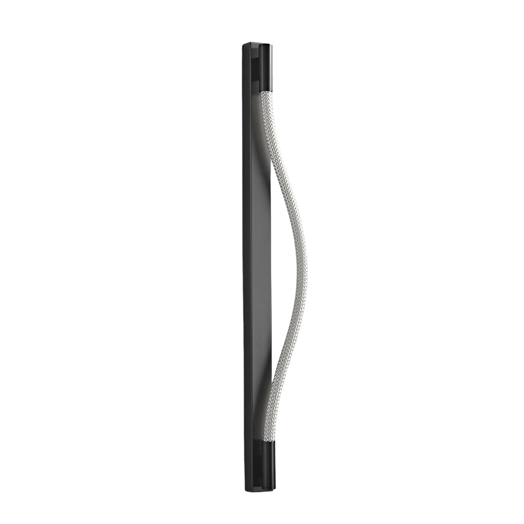 Minimalist LED Rope Wall Sconce - Flexible Metal Light Fixture