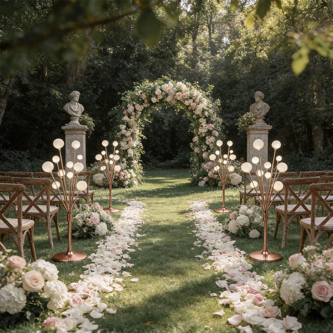 Set of 4 Premium Floor Lamps for Wedding and Stage Decor
