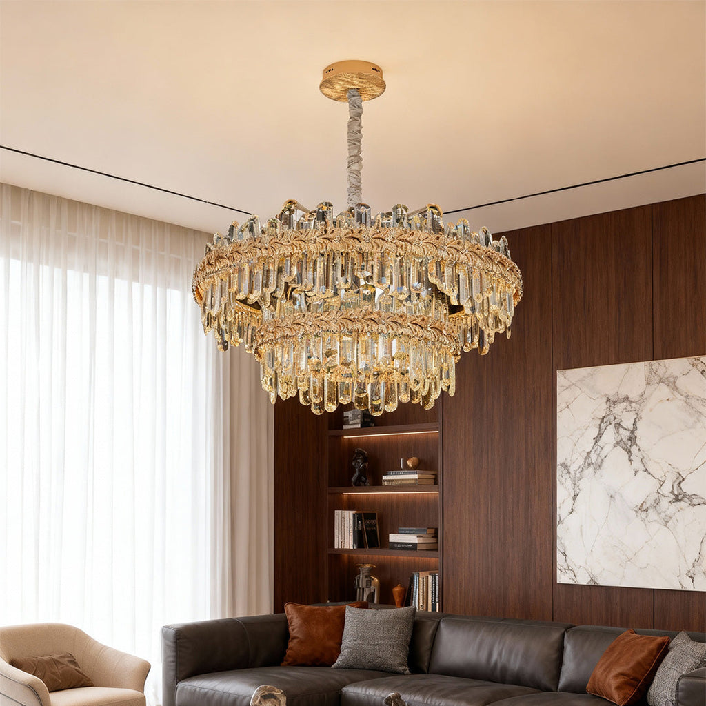 Modern Crystal Chandelier Ceiling Light - Luxury Home Decor