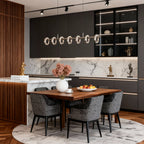 Luxury Italian Linear Suspension Ceiling Light