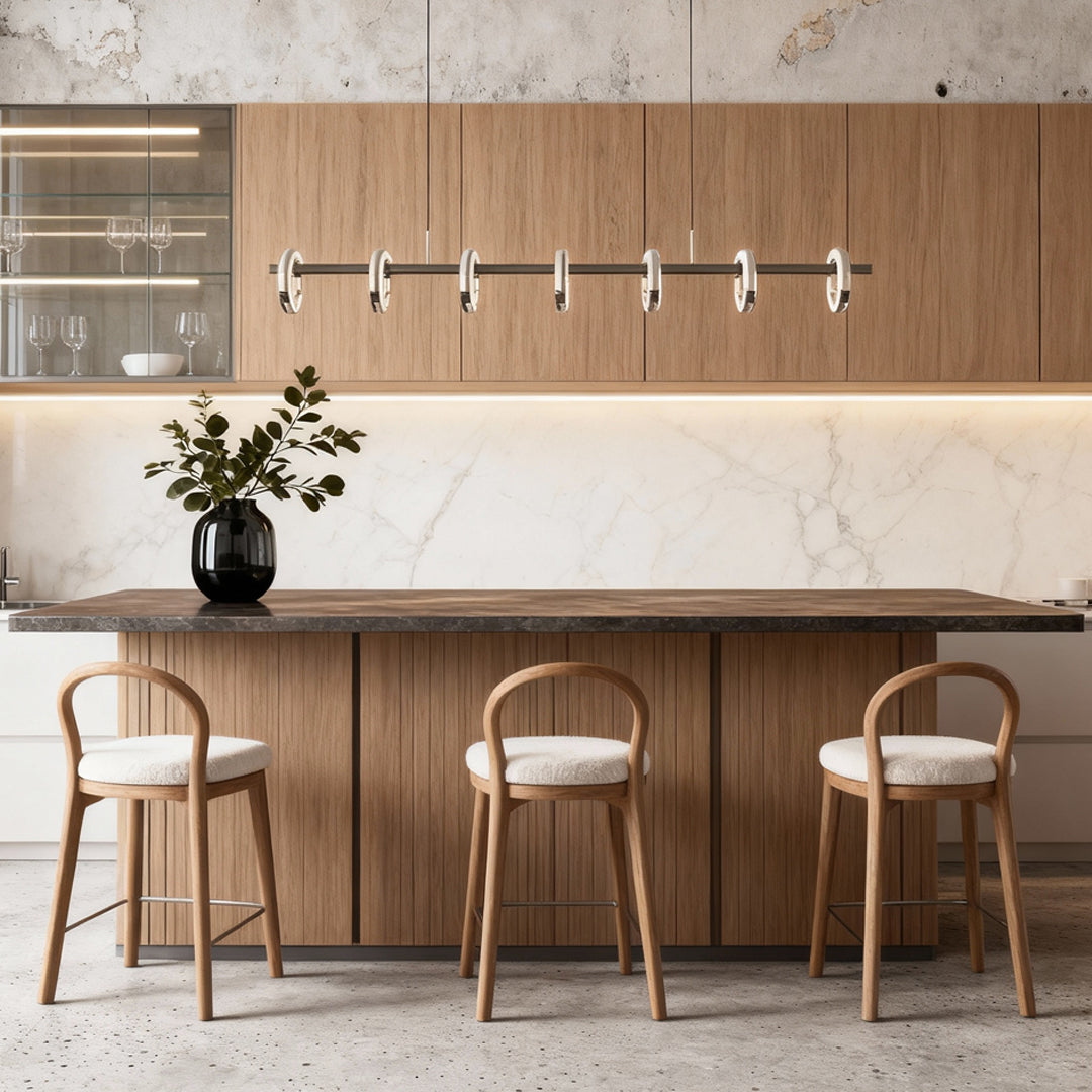 Luxury Italian Linear Suspension Ceiling Light