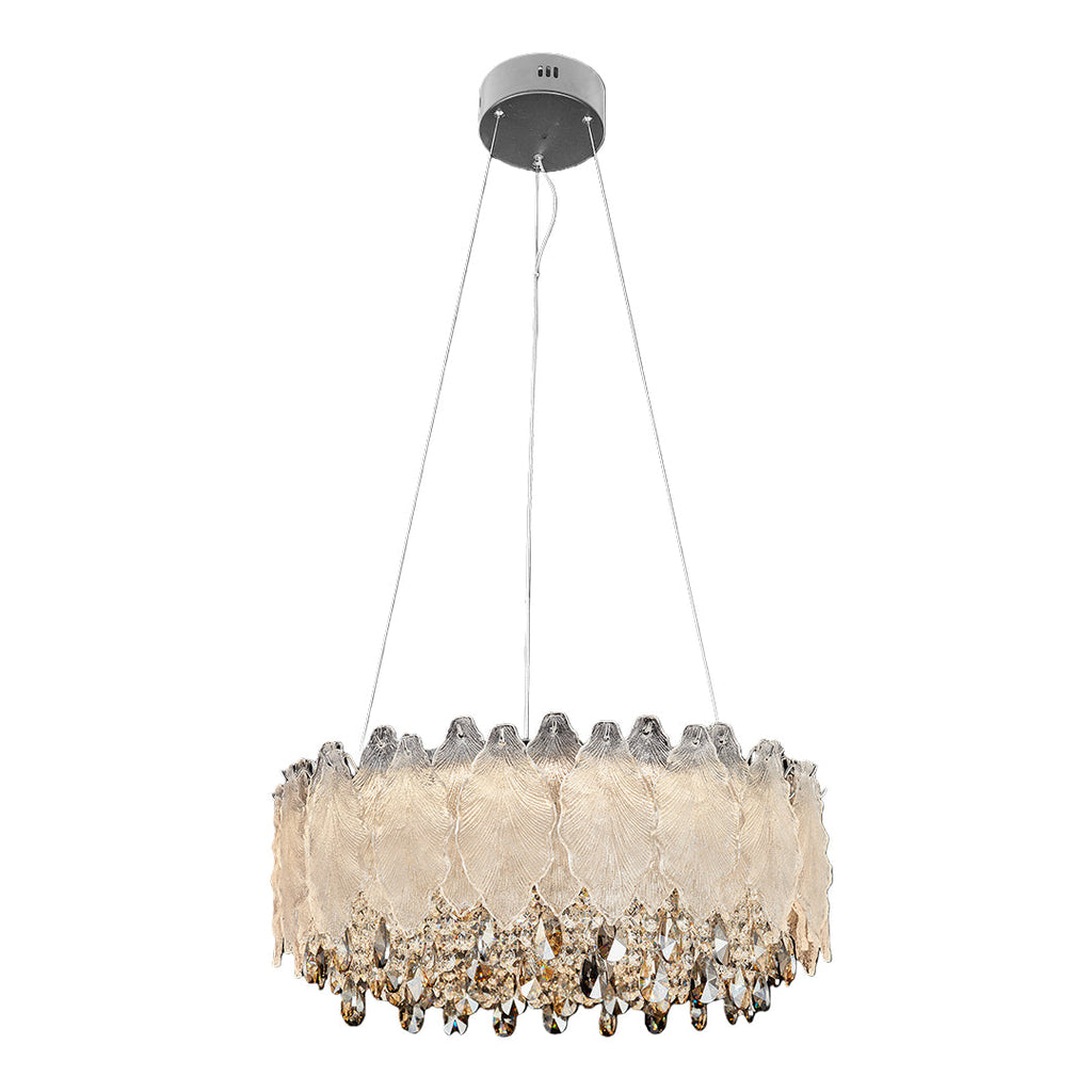 Gold Crystal Country French Chandelier Ceiling Light