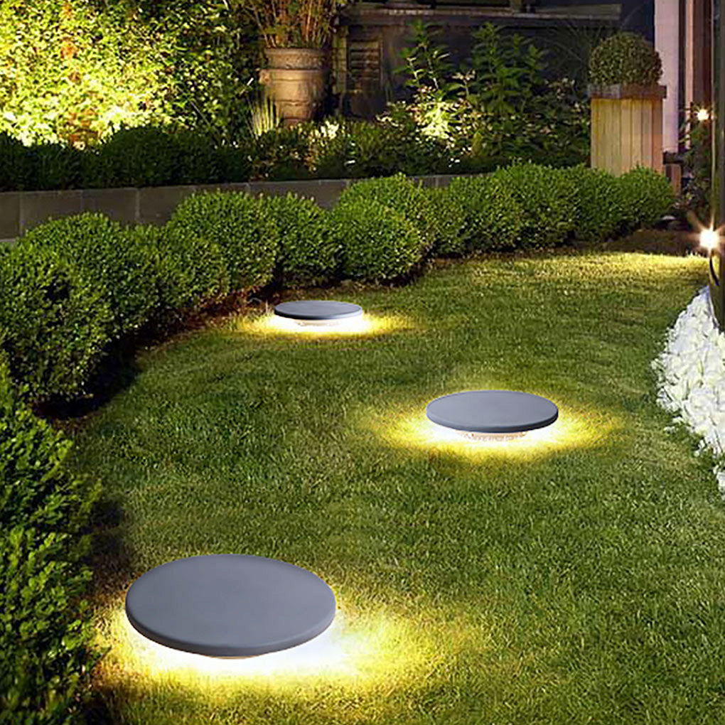 Premium Round LED Landscape Burying Light - Die-Cast Aluminum