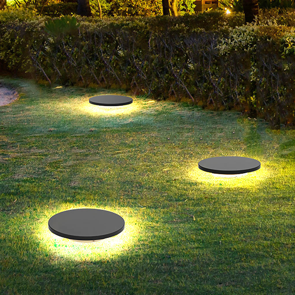 Premium Round LED Landscape Burying Light - Die-Cast Aluminum