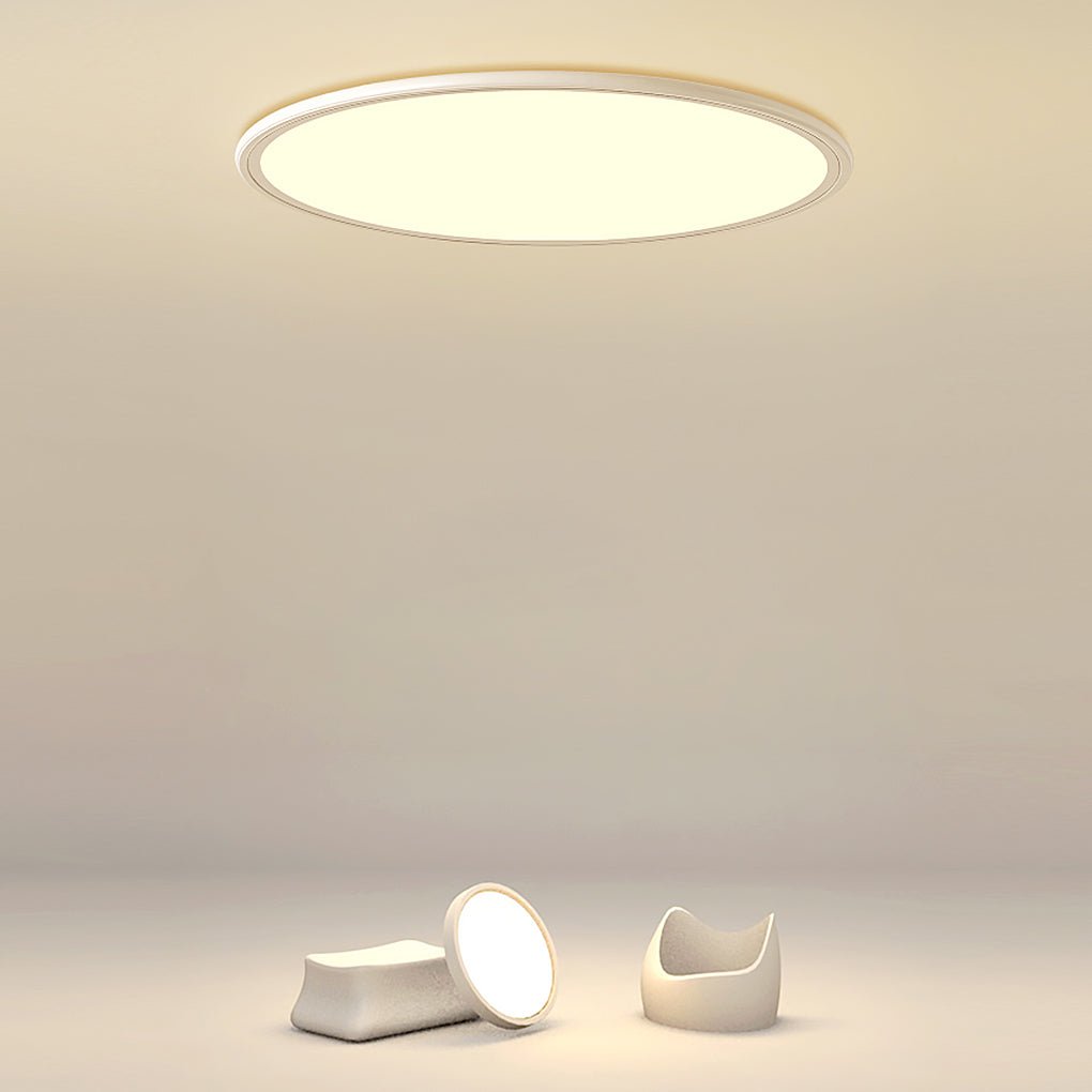 Modern Ultra-Thin Round LED Recessed Ceiling Light