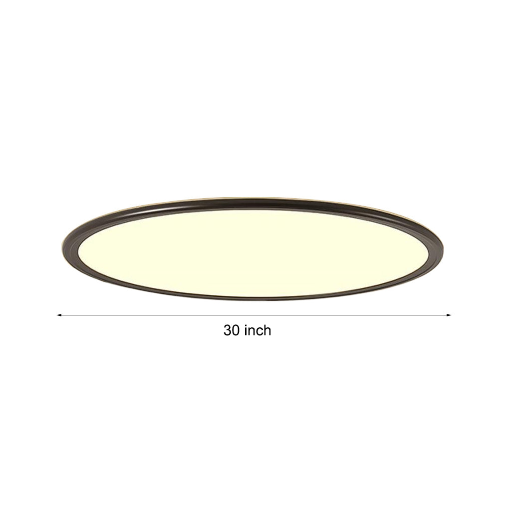 Modern Ultra-Thin Round LED Recessed Ceiling Light