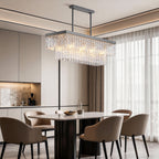 Minimalist Full-Copper Chandelier - Luxury Ceiling Light