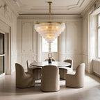 Minimalist Full-Copper Chandelier - Luxury Ceiling Light