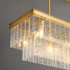 Minimalist Full-Copper Chandelier - Luxury Ceiling Light