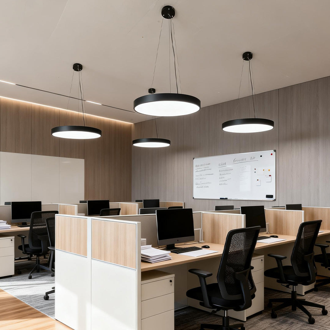 Minimalist Round Metal Pendant Ceiling Light