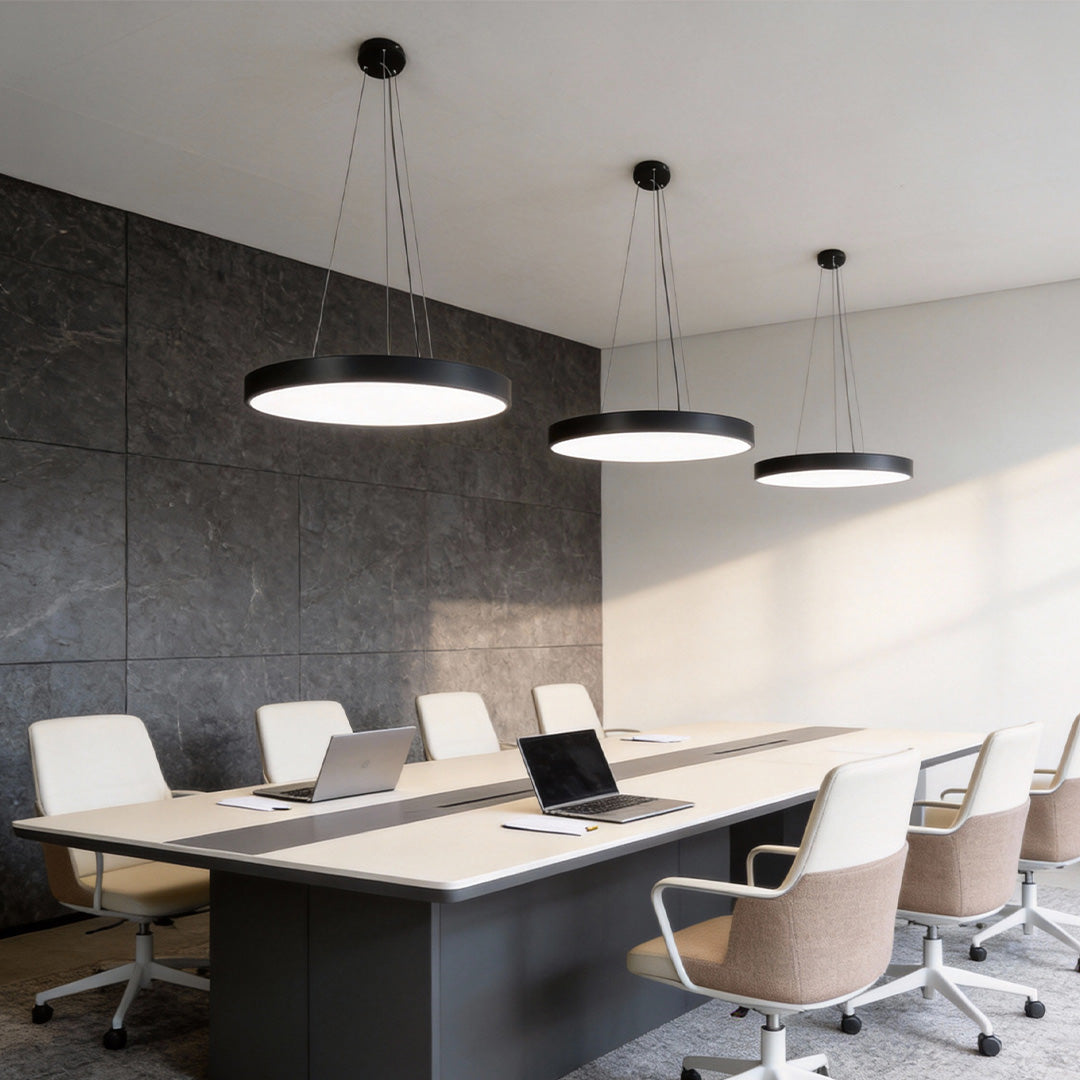 Minimalist Round Metal Pendant Ceiling Light