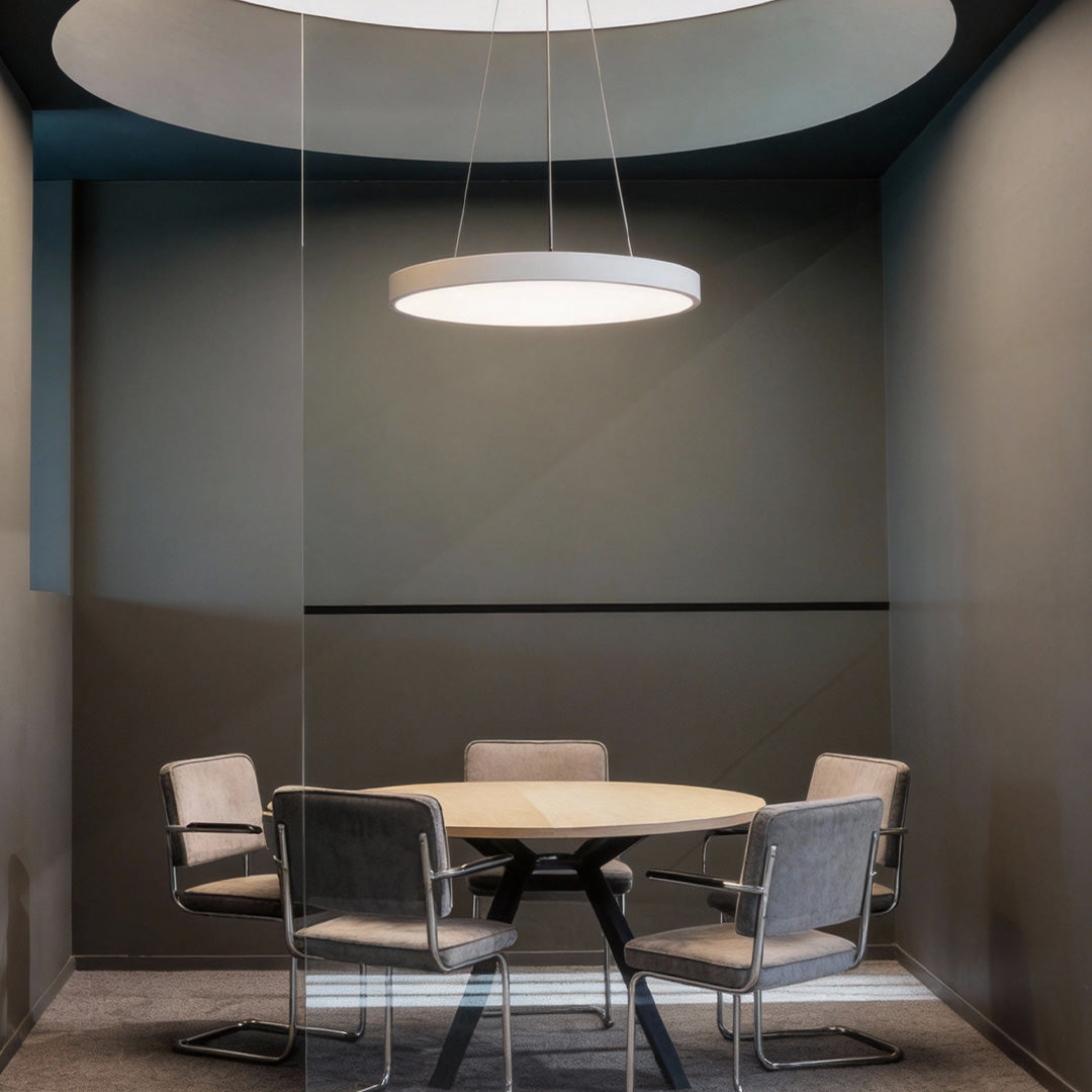 Minimalist Round Metal Pendant Ceiling Light