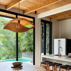 Premium Rattan Wabi-Sabi Pendant Light Fixture