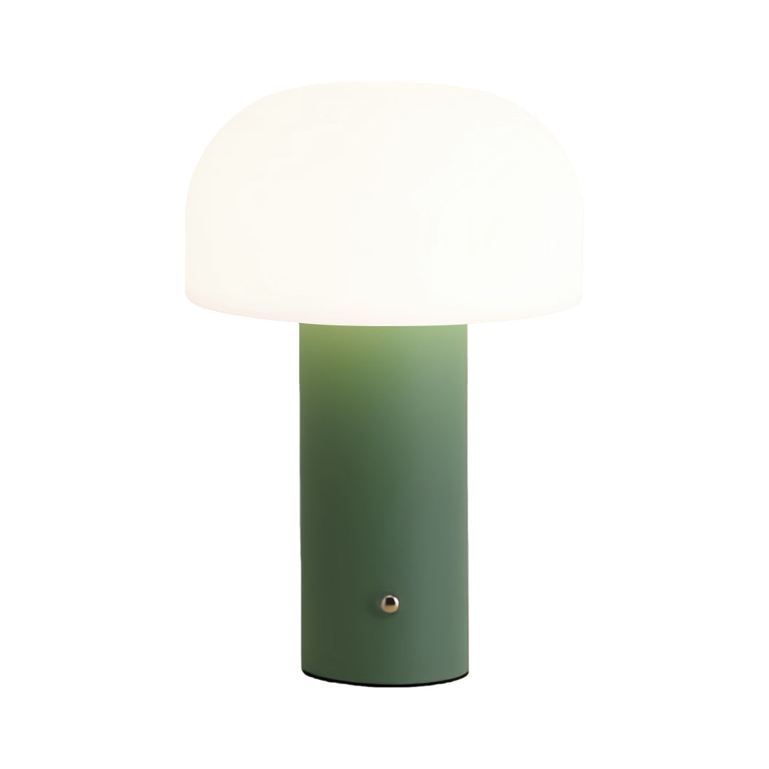 Premium Iron Base Mushroom Shade Table Lamp
