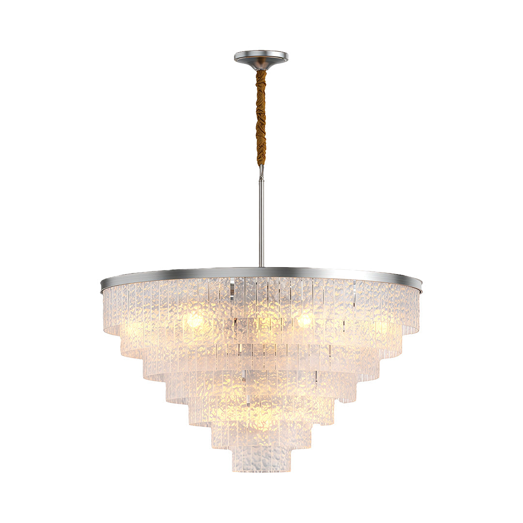 Minimalist Full-Copper Chandelier - Luxury Ceiling Light