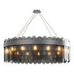 Luxury Glass Ceiling Chandelier - Modern Traditional Design