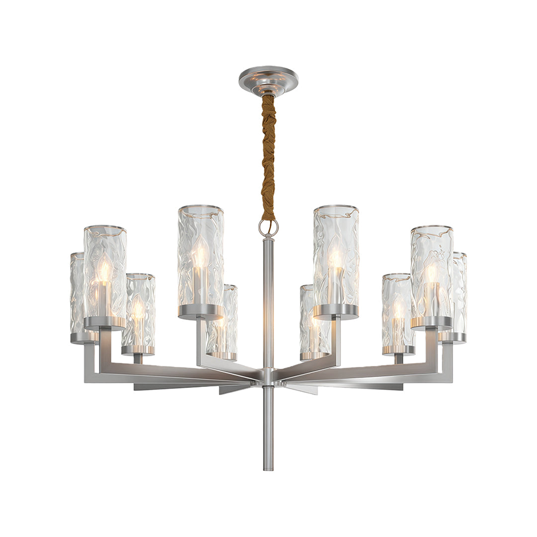 Modern Minimalist Glass Island Chandelier - Luxury Ceiling Light