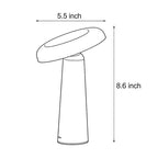 Modern Mushroom Table Lamp - USB Rechargeable