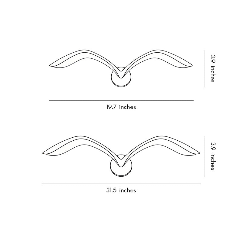 Modern LED Metal Wall Sconce by Seagull Lighting