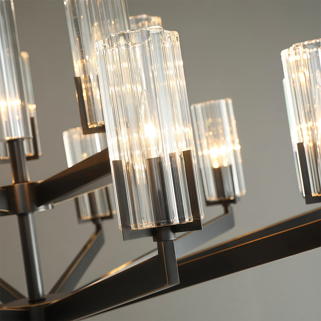 Luxury American-Style Candle Chandelier Ceiling Light
