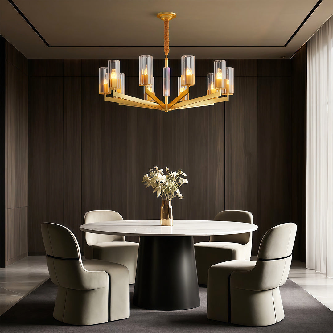 Luxury American-Style Candle Chandelier Ceiling Light