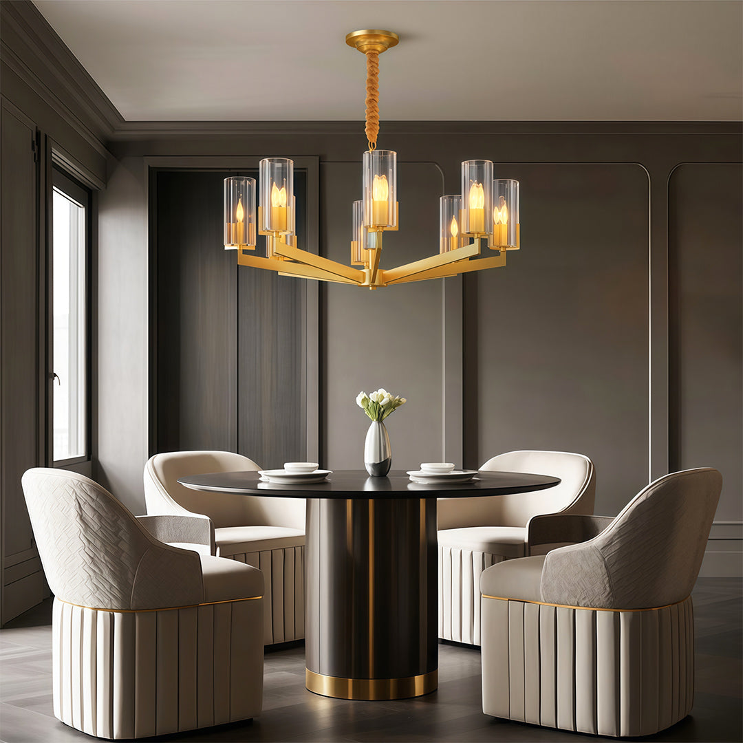Luxury American-Style Candle Chandelier Ceiling Light