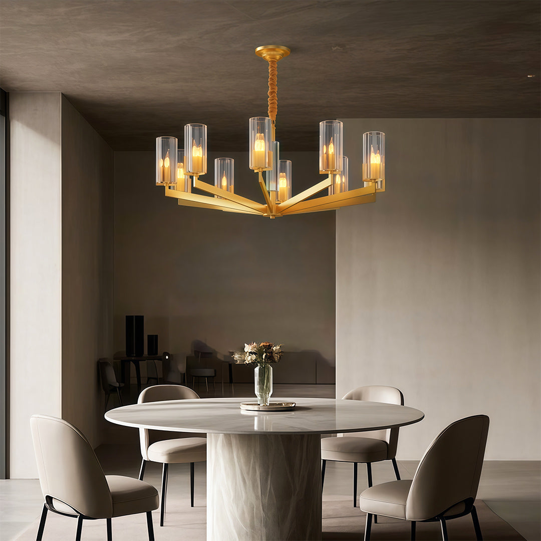 Luxury American-Style Candle Chandelier Ceiling Light