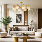 Modern Luxury Shell Chandelier Ceiling Light