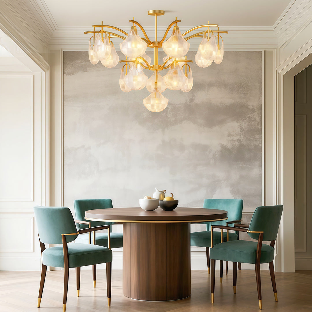 Modern Luxury Shell Chandelier Ceiling Light