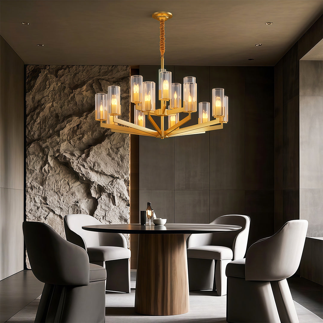 Luxury American-Style Candle Chandelier Ceiling Light