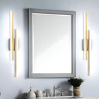 Modern Asymmetric Metal Side Vanity Lights for Bathroom
