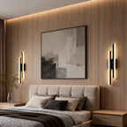Modern Asymmetric Metal Side Vanity Lights for Bathroom