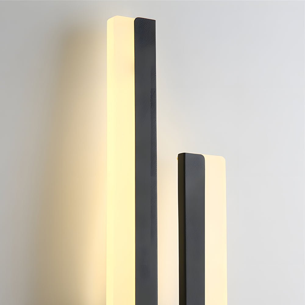 Modern Asymmetric Metal Side Vanity Lights for Bathroom