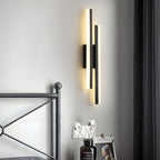 Modern Asymmetric Metal Side Vanity Lights for Bathroom