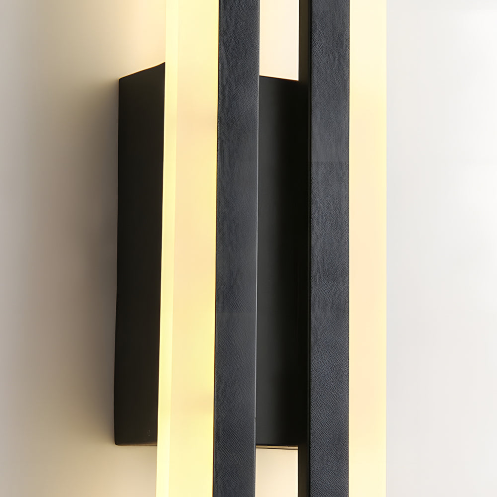Modern Asymmetric Metal Side Vanity Lights for Bathroom