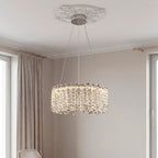 Modern Minimalist Crystal Chandelier - Luxury Ceiling Light