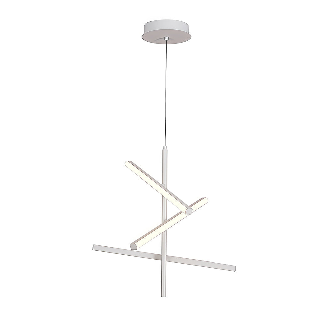 Adjustable Nordic Iron Linear Chandelier - Premium Ceiling Light