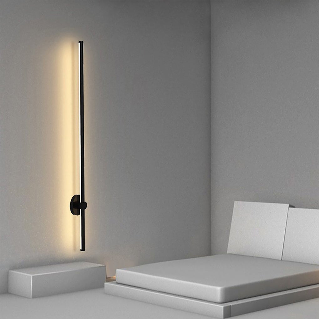 Elegant Rotatable Three-Color Dimming LED Wall Lamp for Living Room