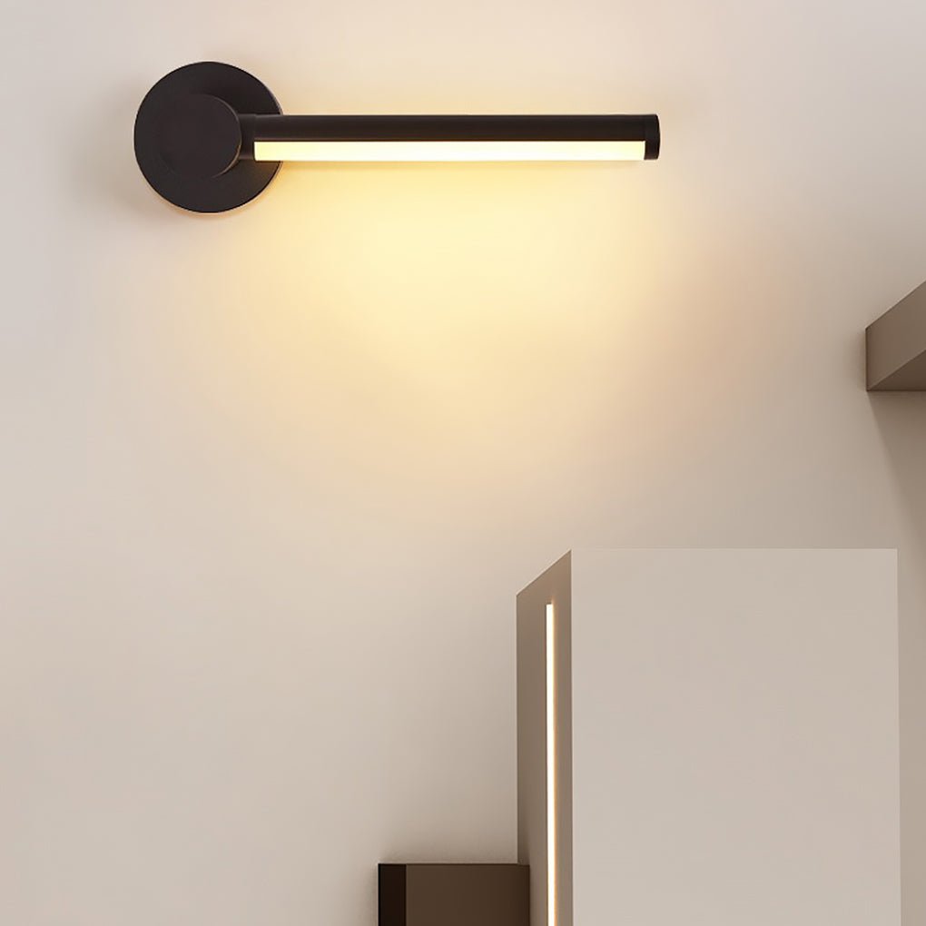 Elegant Rotatable Three-Color Dimming LED Wall Lamp for Living Room