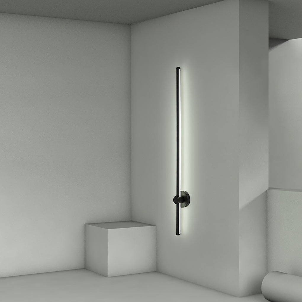 Elegant Rotatable Three-Color Dimming LED Wall Lamp for Living Room