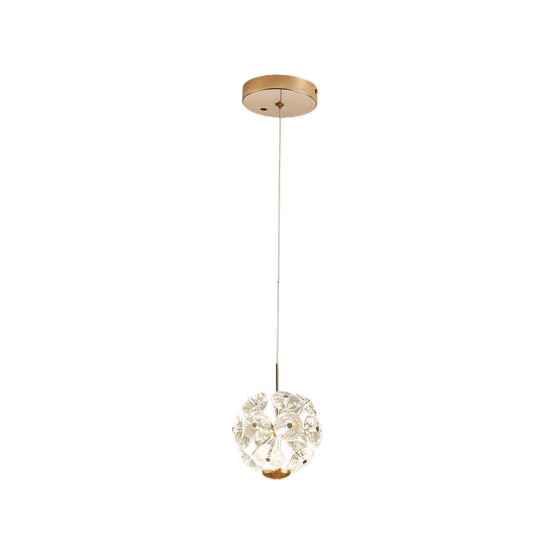 Modern Crystal Chandelier for High Ceilings