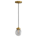 Luxury Copper and Glass Chandelier - Modern Ceiling Light
