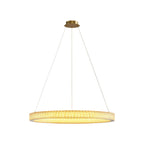 Luxury Copper Circular Chandelier Ceiling Light