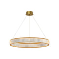 Premium Crystal Round Chandelier - Elegant Ceiling Light