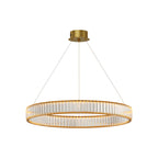 Premium Crystal Round Chandelier - Elegant Ceiling Light