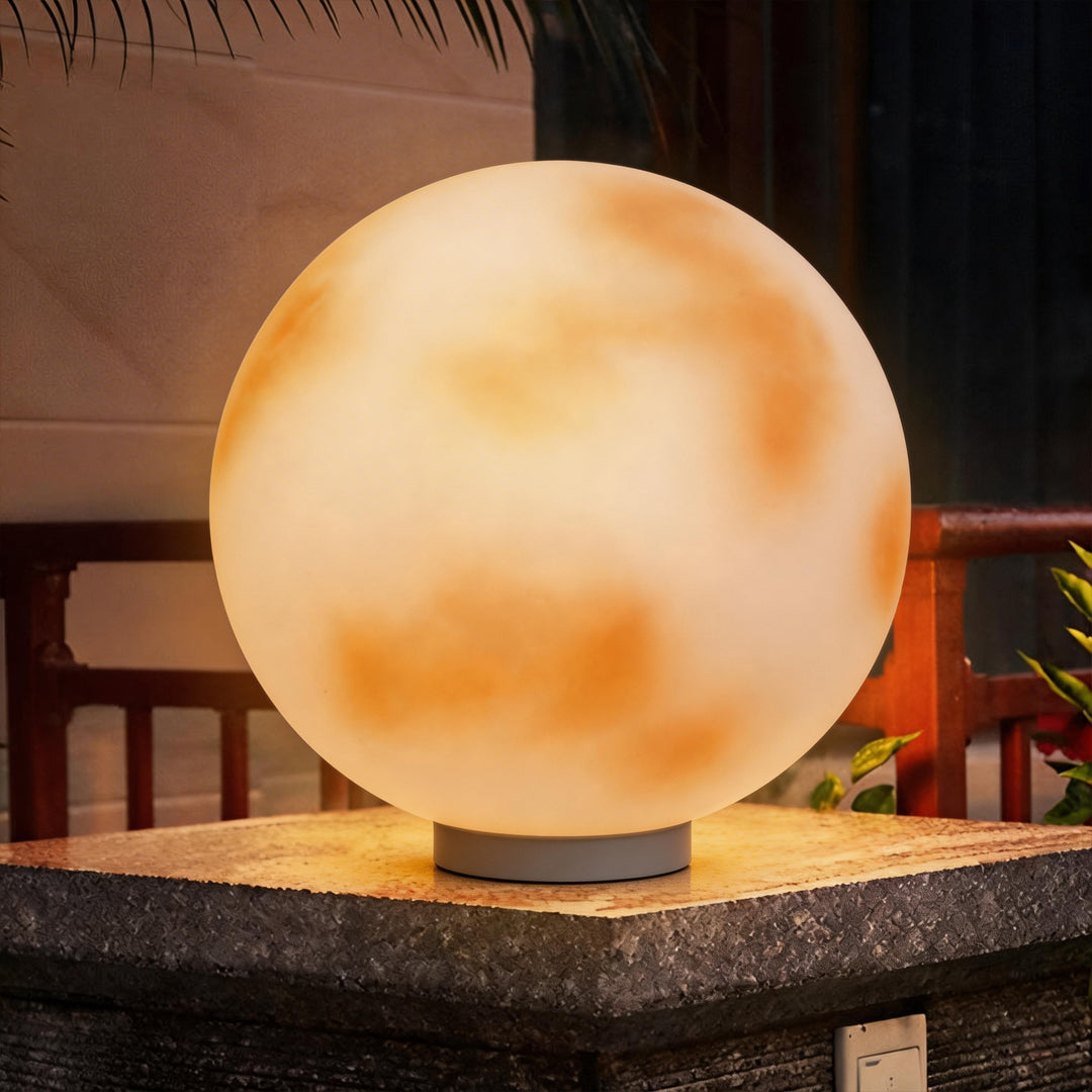 Moonstone Outdoor Decorative Pillar Light