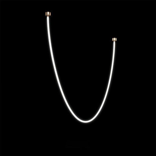 Artistic Neon LED Pendant Light - Soft Linear Ceiling Fixture