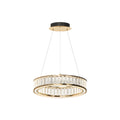Luxury Large Crystal Circular Ceiling Chandelier