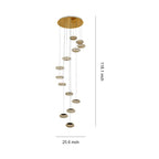 Luxury Italian Chandeliers for Duplex Ceilings