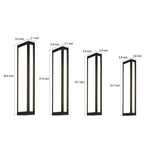 Modern Waterproof LED Rectangle Outdoor Wall Light